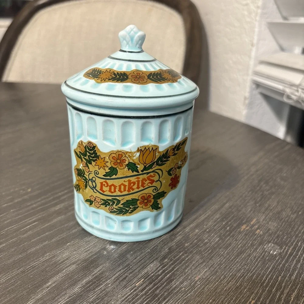 Vintage Cookie Jar 1960's Japan Coin Bank Wyatt, Dunagan & Williams Inc W/ Plug